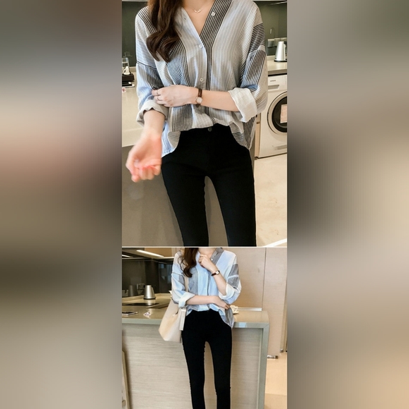 Button down blouse - Picture 4 of 11